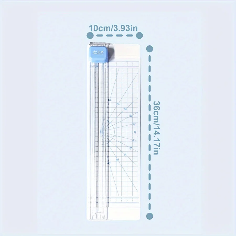 1pc portable A3/A4 manual paper cutter for easy paper-cutting every time-perfect for school, home and office!