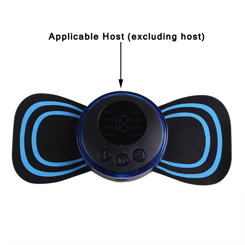 Zehn Massage Elektroden Pads Für EMS Neck Massager Gel Patch Zubehör Trainer Exerciser Ersatz Muskel Stimulator Aufkleber