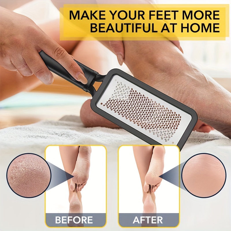 1pcs Double Side Voet Bestand Professionele Rasp Hak Rasp Harde Dode Huid Eelt Remover Pedicure Voetverzorging Gereedschap