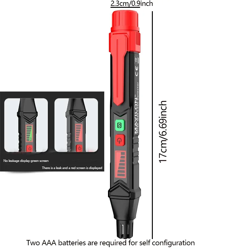 Alarme detector de gás combustível para detector de vazamento de gás natural doméstico