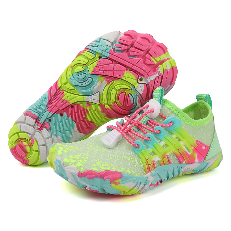 เด็กใหม่นักเรียน Barefoot Quick-Drying Beach ว่ายน้ํารองเท้า Aqua รองเท้าฟิตเนสในร่มรองเท้าวิ่งฤดูร้อนรองเท้าน้ํา 26-38 #