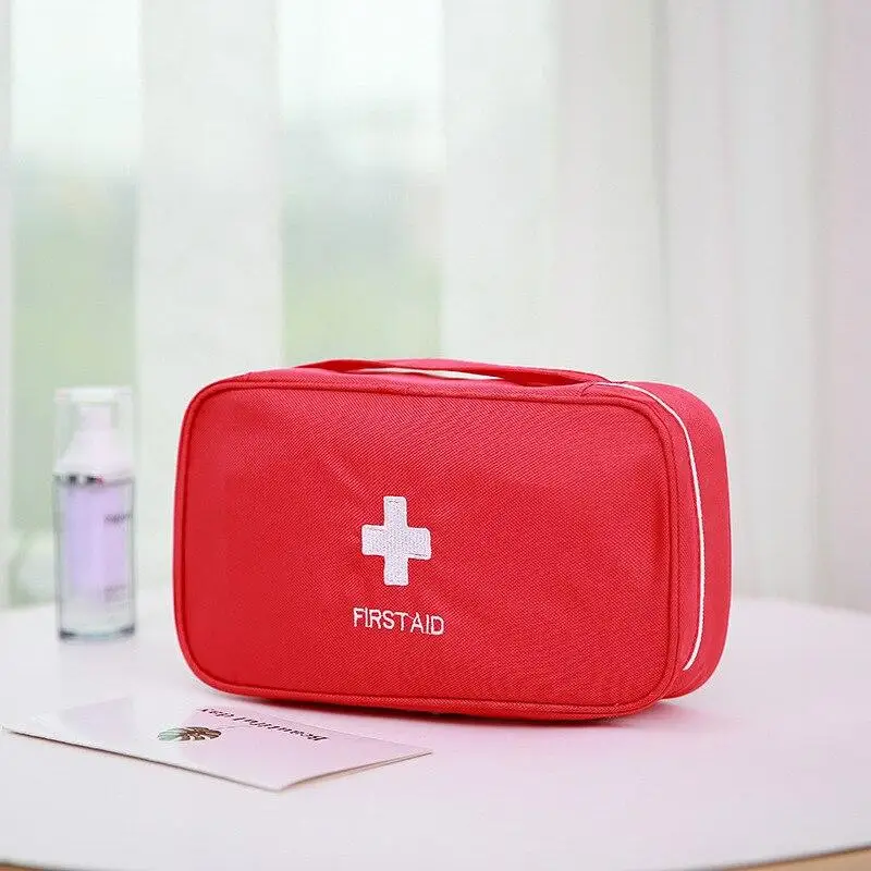 Tragbare mittlere Tasche, Erste-Hilfe-Tasche, Überlebensset, Auto-Notfallset, leere Erste-Hilfe-Box, Überlebensset für medizinische Versorgung