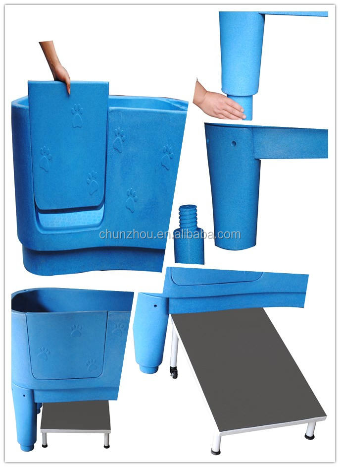 犬の掃除用の高品質のプラスチック製バス,さまざまな色,耐久性,H-113