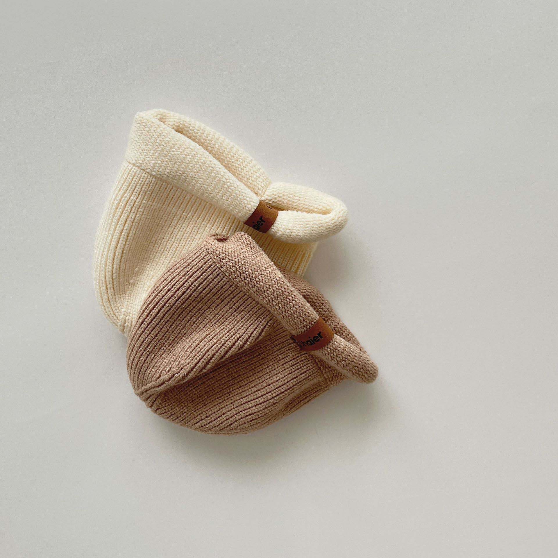 2025 nuevo gorro tejido para bebé, gorro suave para bebé, gorro para niñas y niños, gorro para bebé recién nacido, gorros con protección para los oídos