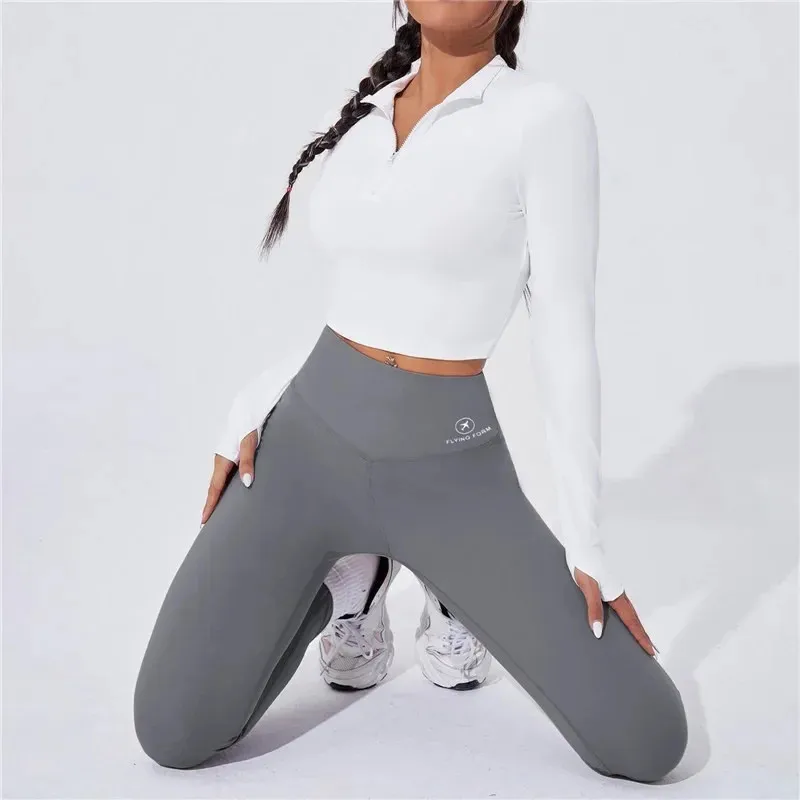 1pc Leggins da yoga a vita alta da donna Collant sportivi da palestra Pantaloni da corsa da donna Leggings sexy per il sollevamento del sedere Palestra Fitness Leggins push up ﻿