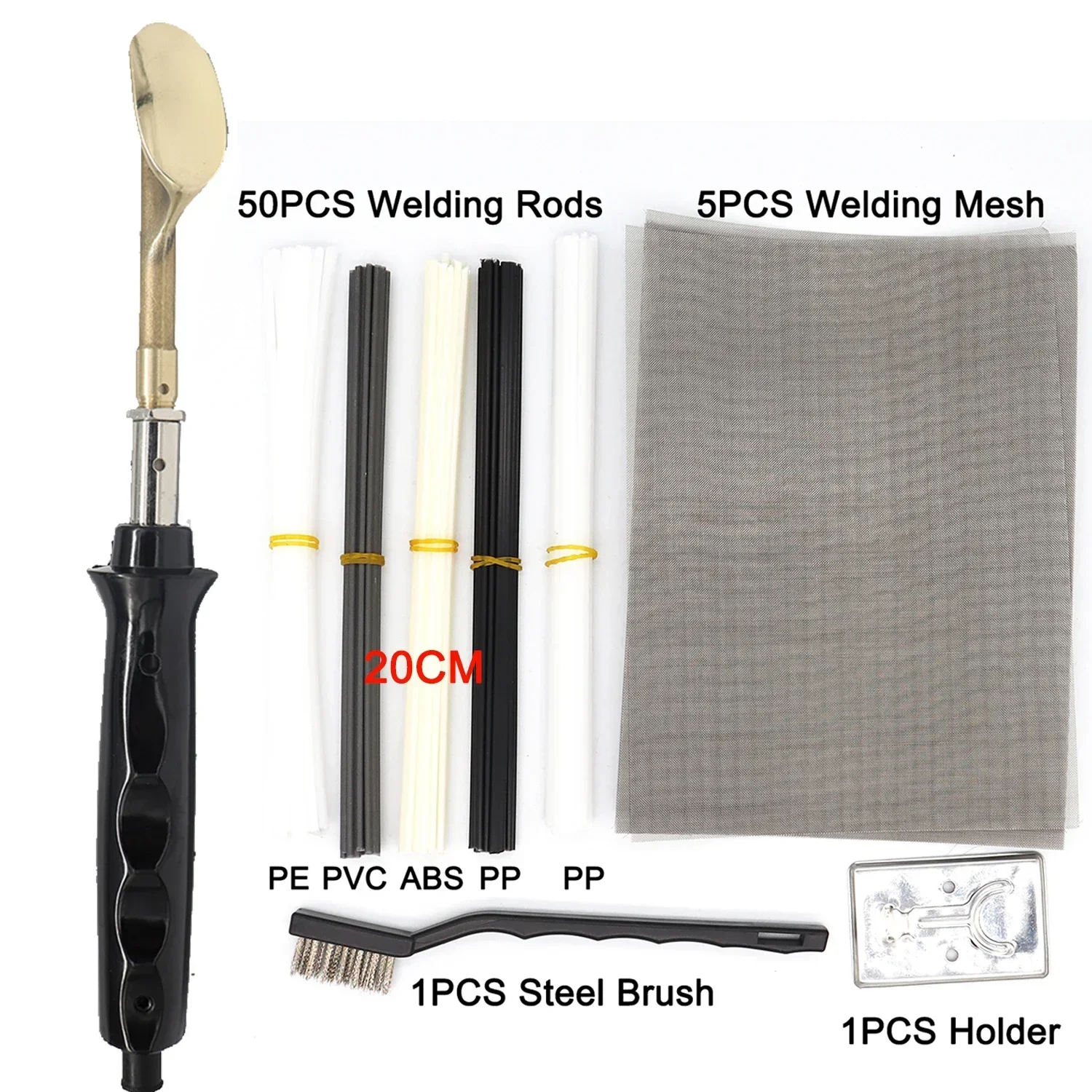 50/100W Auto Stoßstange Reparatur Elektrische Lötkolben Set Plastisc Schweißen Leder Bügeln Glättung Werkzeug Mit PP kleber Stick Stangen