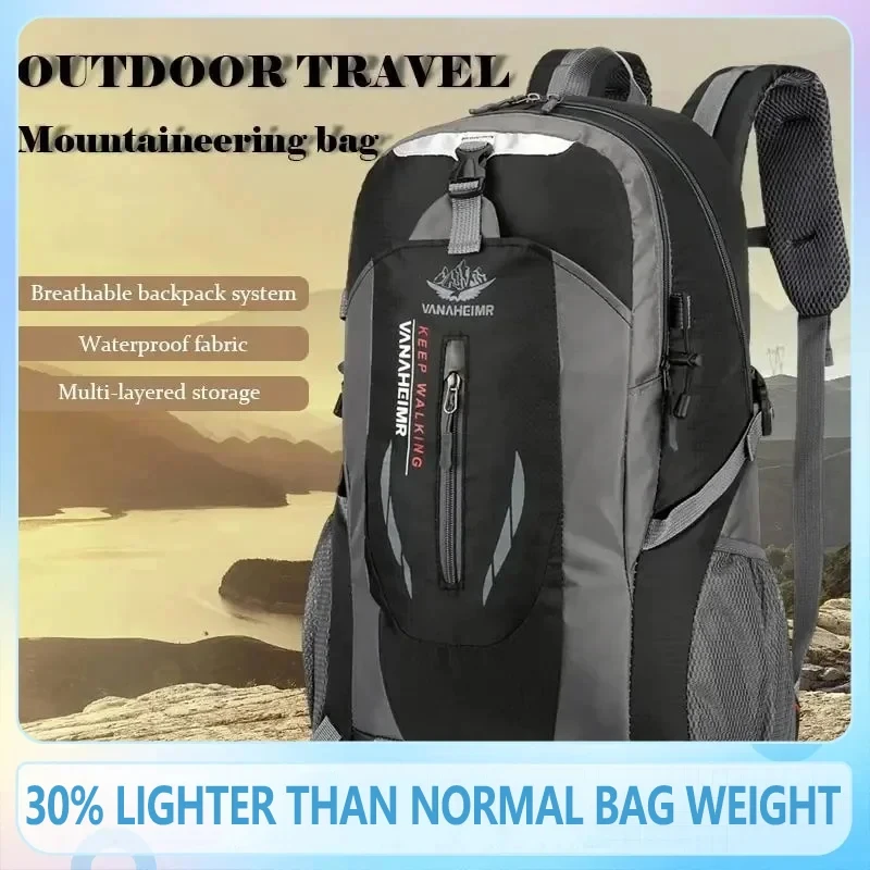 40L Outdoor Impermeabile di Grande Capacità Borsa da Trekking Organizzatore da Viaggio Tote Bag Organizer con Cerniera maletas de viaje con ruedas envio