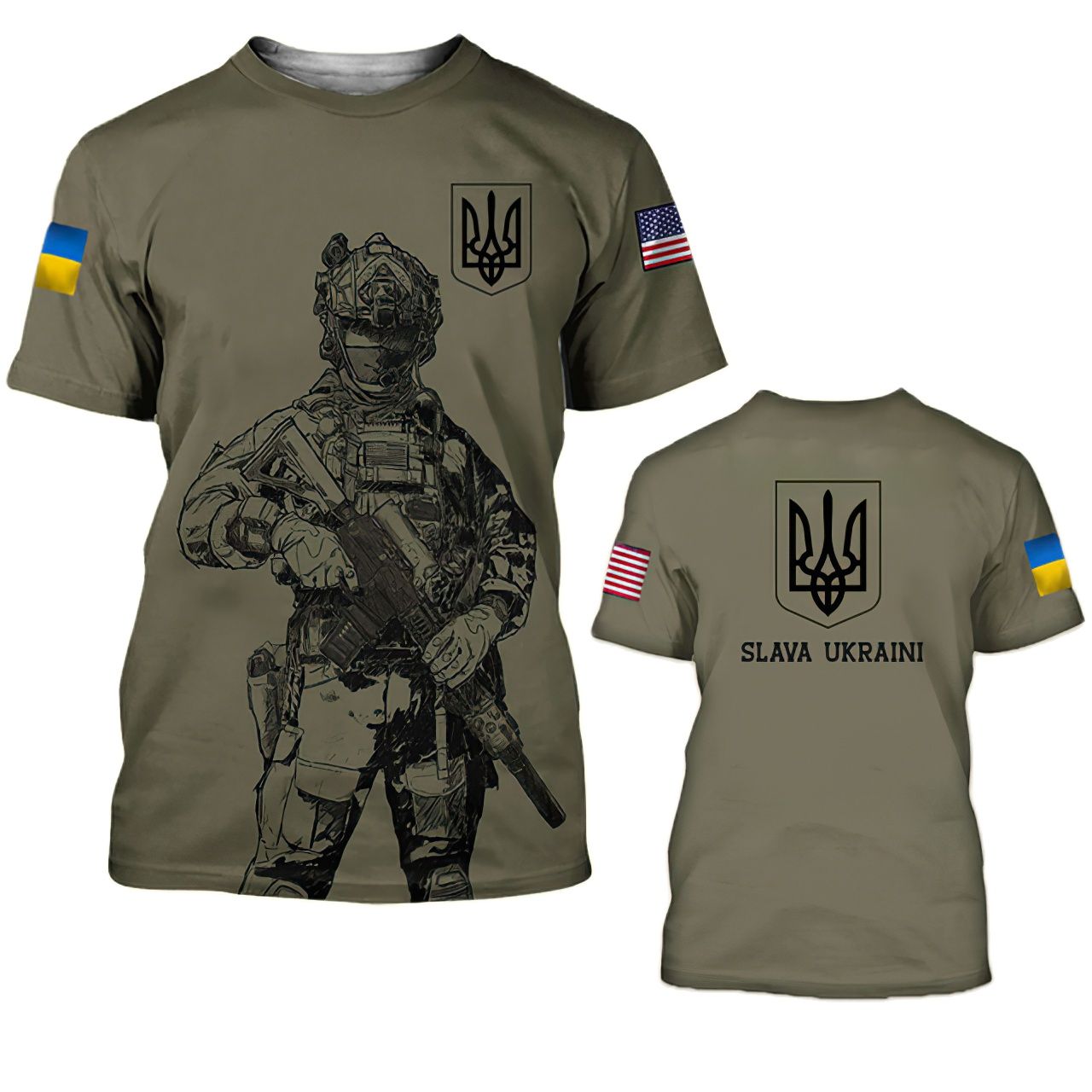 Camiseta de Ucrania para hombre, camiseta de verano de manga corta con emblema nacional de Ucrania, bandera con estampado 3D, jersey de cuello redondo a la moda, ropa para hombre