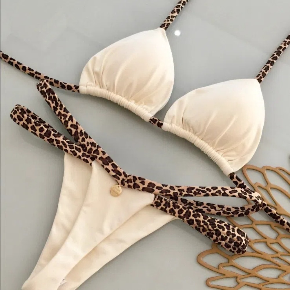 Nieuwe bikini dames sexy Brazilië badpak strandvakantie badmode