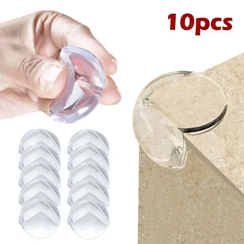 1/12 stks Kinderen Baby Veiligheid Siliconen Protector Furnitur Tafel Hoek Rand Bescherming Cover Kids Zachte Anticollision Randbeschermers
