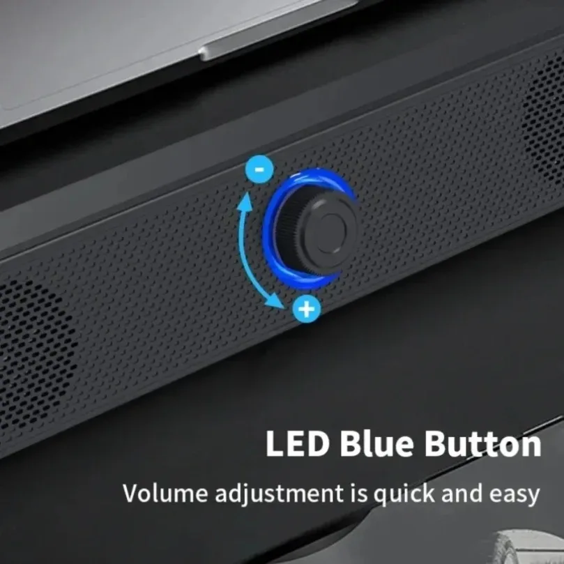 Bluetooth Long Wired Small Speaker Double Speakers High Volume Computer Mobile Phone Home TV Notebook Multimedia Desktop Speaker