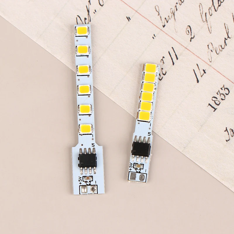 LEDフラッシュキャンドルダイオードライト、イミテーションランプボード、PCB装飾、電球アクセサリー、DIY、5個