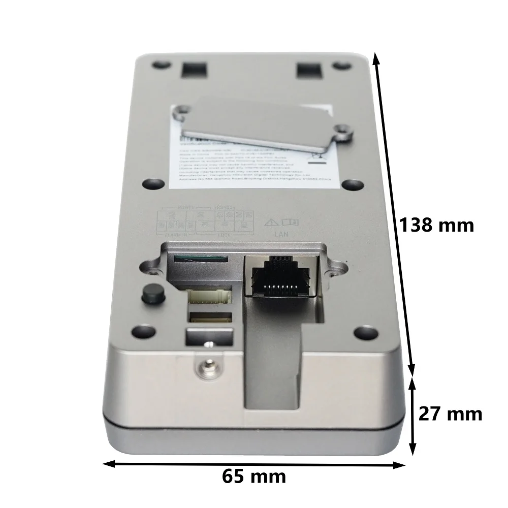 HIK-timbre de puerta con WiFi, intercomunicador con vídeo, tarjeta de soporte, multilenguaje, DS-KV6113-WPE1(C), IP