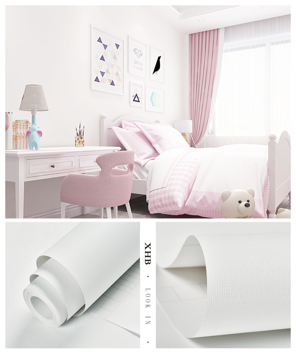Papel tapiz de Macaron autoadhesivo, pegatina de renovación de muebles, dormitorio, película de PVC, bricolaje, sala de estar, decoración del hogar, 90cm