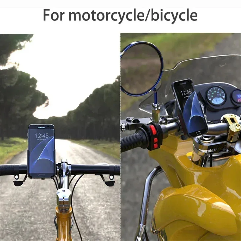 M1 オートバイアルミ合金自転車携帯電話ホルダー電気自動車ナビゲーションホルダー特別なオートバイ乗馬ホルダー