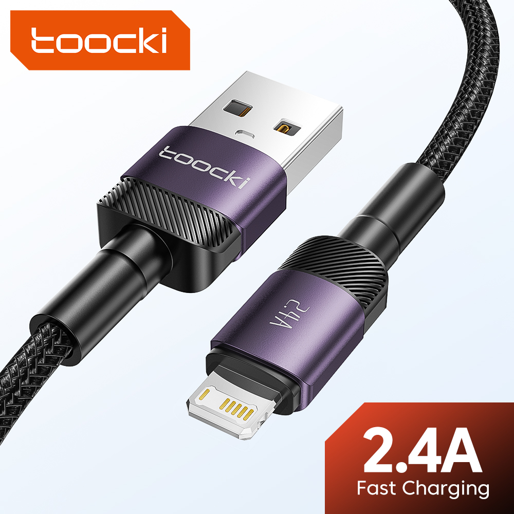 Toocki usb kabel für iphone14 13 12 11 pro max xs xr x se 8 7 6 plus schnell aufladbare handy datenleitung für ipad ladegerät