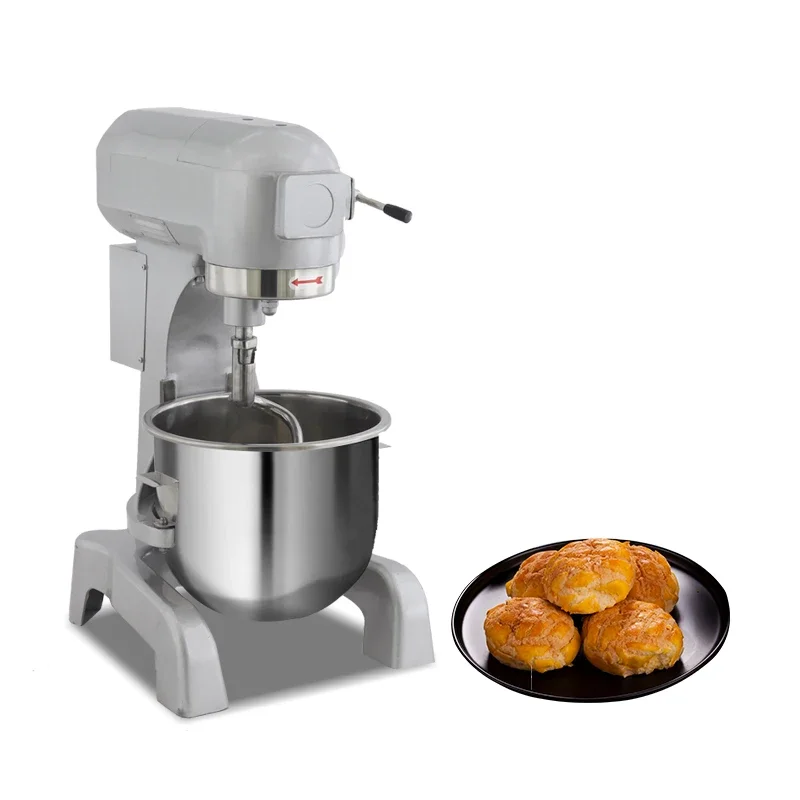 Misturador de massa espiral comercial, cozimento de grande capacidade, 20l, misturador de alimentos, máquina industrial de fazer pão e bolo