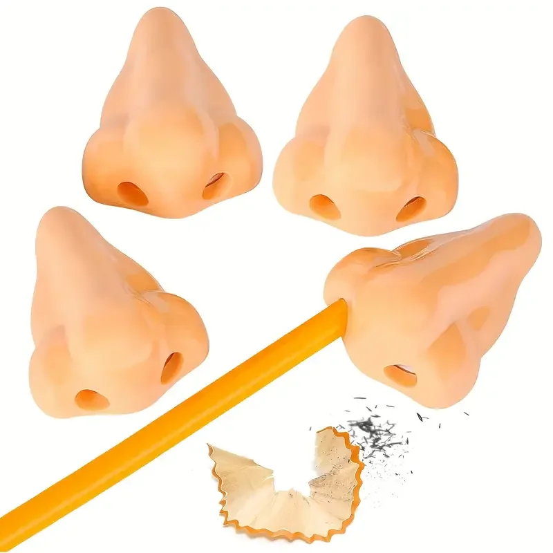 1/12 pz Creativo A Forma di Naso Temperamatite Divertente Naso Temperamatite Materiale Scolastico Premi Per I Bambini Bomboniere