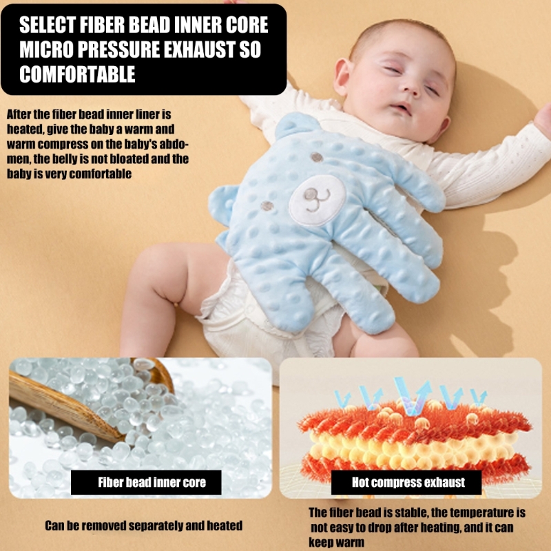 Aiuto per il sonno dei neonati, pacifica il guanto per le mani, delicato e confortevole, giocattolo lenitivo in cotone per un sonno confortevole dei neonati