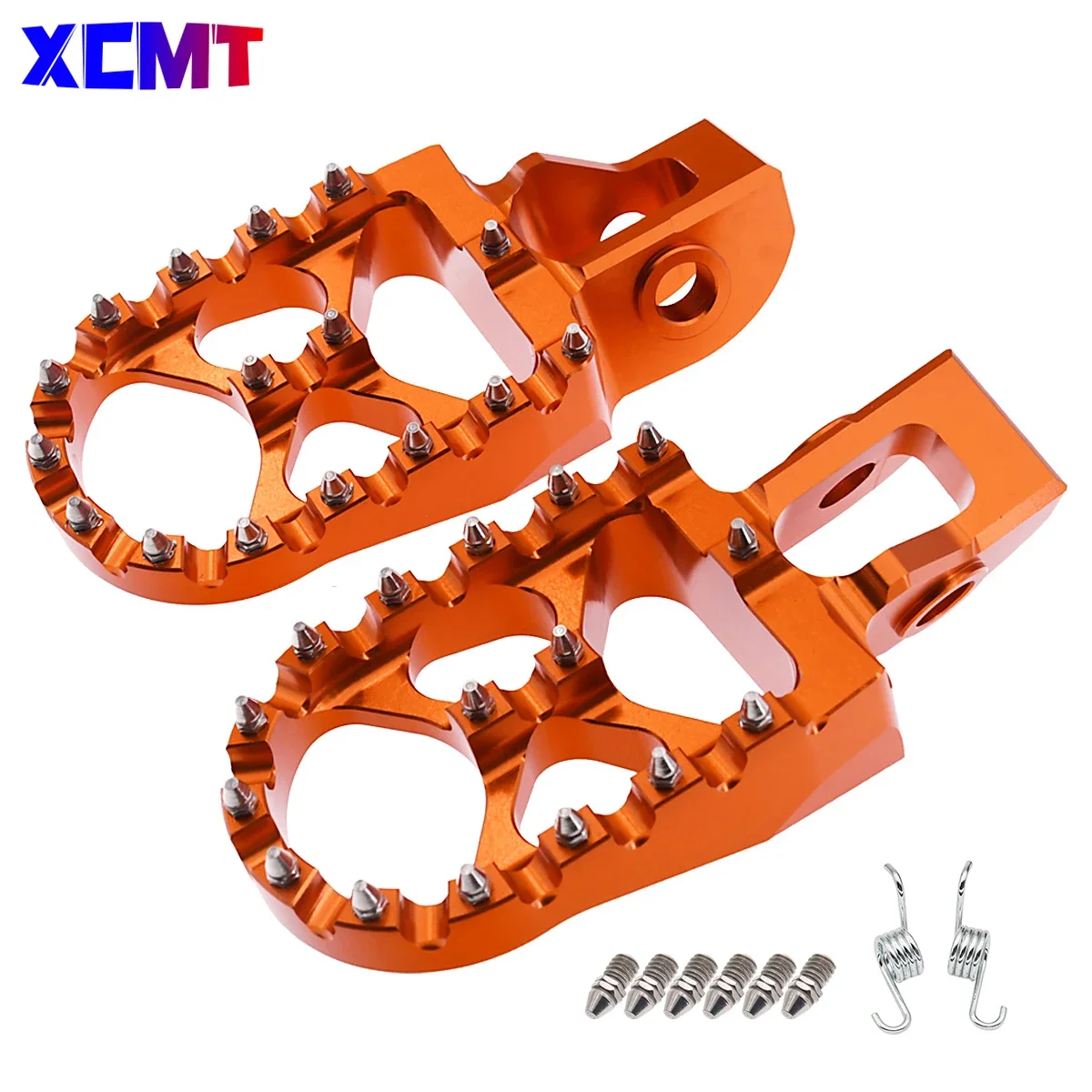 オートバイフットペグフットレストフットペグレストペダル KTM EXC EXCF XC XCF SX SXF 85 125 150 200 250 300 350 450 530 2017-2023