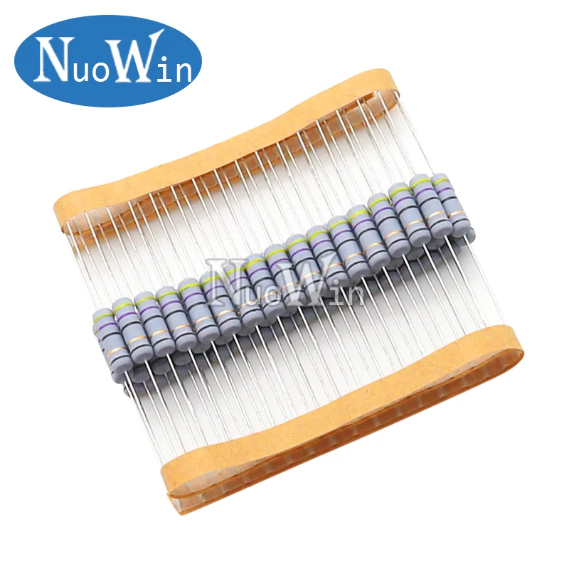 20 unids/lote 2W 5% fusible de resistencia bobinada 0.05R 0.1R 0.15R 1R 2.2R 4.7R 5.1R 10R 20R 22R 47R 100R 0,1 0,22 0,33 0,47 0,5 2,2 ohm