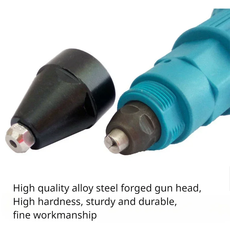 Electric Rivet Gun Core Pulling Alloy Conversion Head Convenient and Fast Rivet Pulling and Conversion Gun Head
