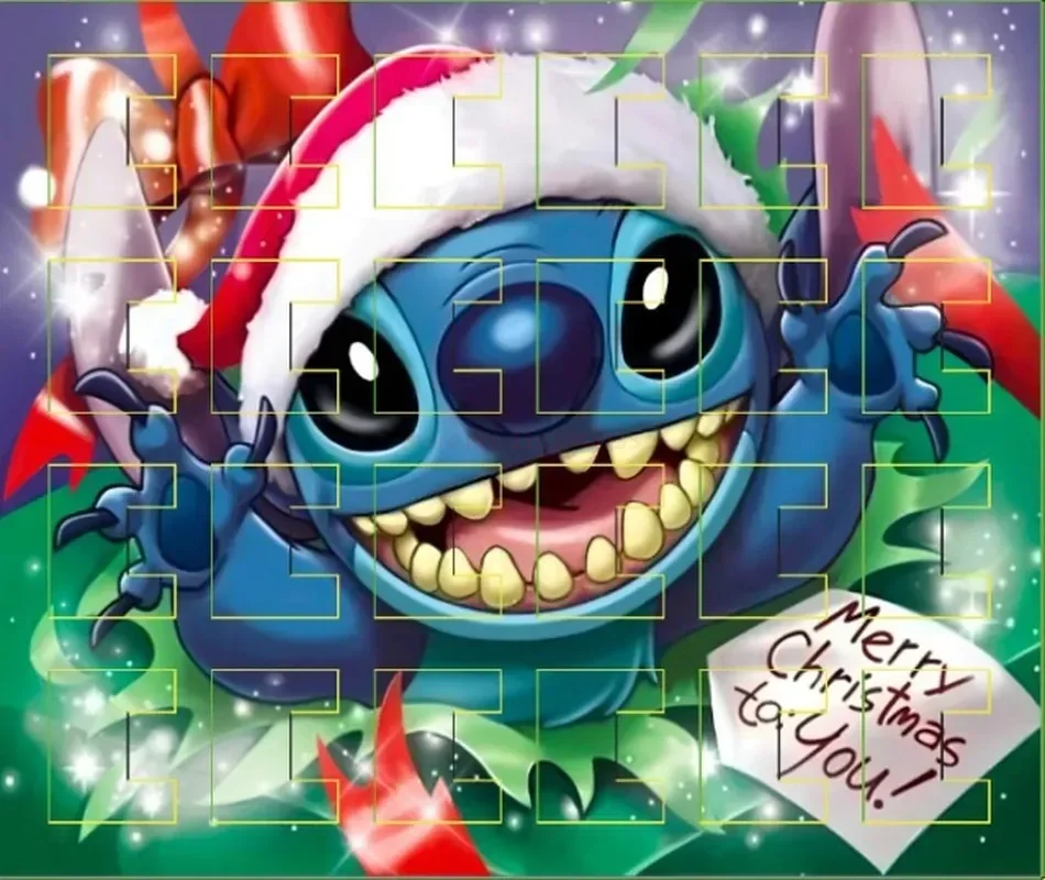 Nuovo Disney Stitch Topolino Calendario dell'Avvento di Natale Braccialetti 24 giorni Calendario per il conto alla rovescia di Natale Kit per la creazione di gioielli fai da te Regali per ragazze