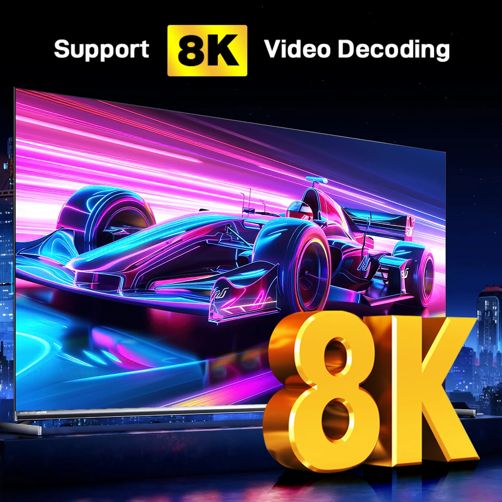 H96 MAX M9S AI VisionPQ Smart TV Box Rockchip RK3576 Android 14 Wifi6 BT5.4 1000M LAN 4K y 120fps 8GB 128GB LPDDR4 reproductor multimedia