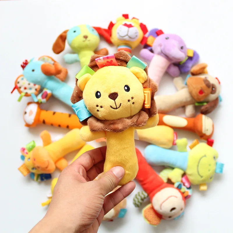 Trò Chơi Bé Sang Trọng Lục Lạc Đồ Chơi Dành Cho Bé Sơ Sinh Hoạt Hình Thú Nhồi Bông Lục Lạc Đồ Chơi Nôi Cho Bé Tay Chuông Đồ Chơi Cho Bé 0 12 Tháng