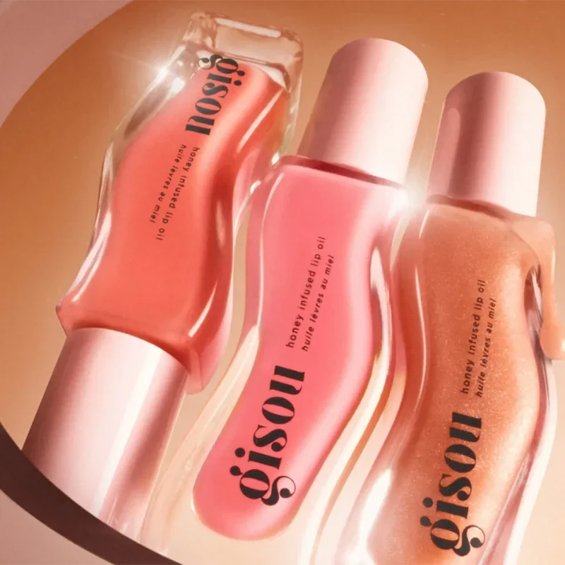 Gisou Idratante Anguria Balsamo per le labbra Olio per labbra Gloss Cura delle labbra Benetitnt Per le labbra Rimpolpante Esfoliante Rimpolpante Olio lucido
