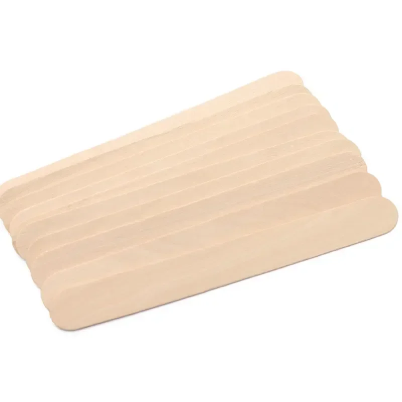 10 ピース/セット女性木製ボディ脱毛スティックワックスワックスがけ使い捨てスティック美容トイレタリーキット木製舌圧子へら