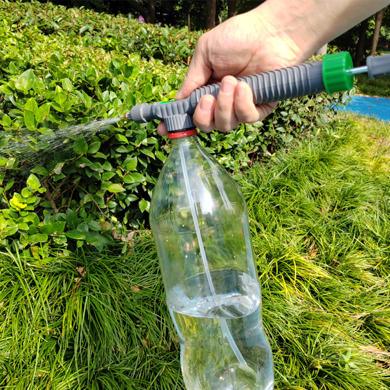 สวนรดน้ํา Artifact ขวดเครื่องดื่ม Sprayer Cola สเปรย์หัว Universal ลูกสูบดึงออกฆ่าเชื้อรดน้ําผัก