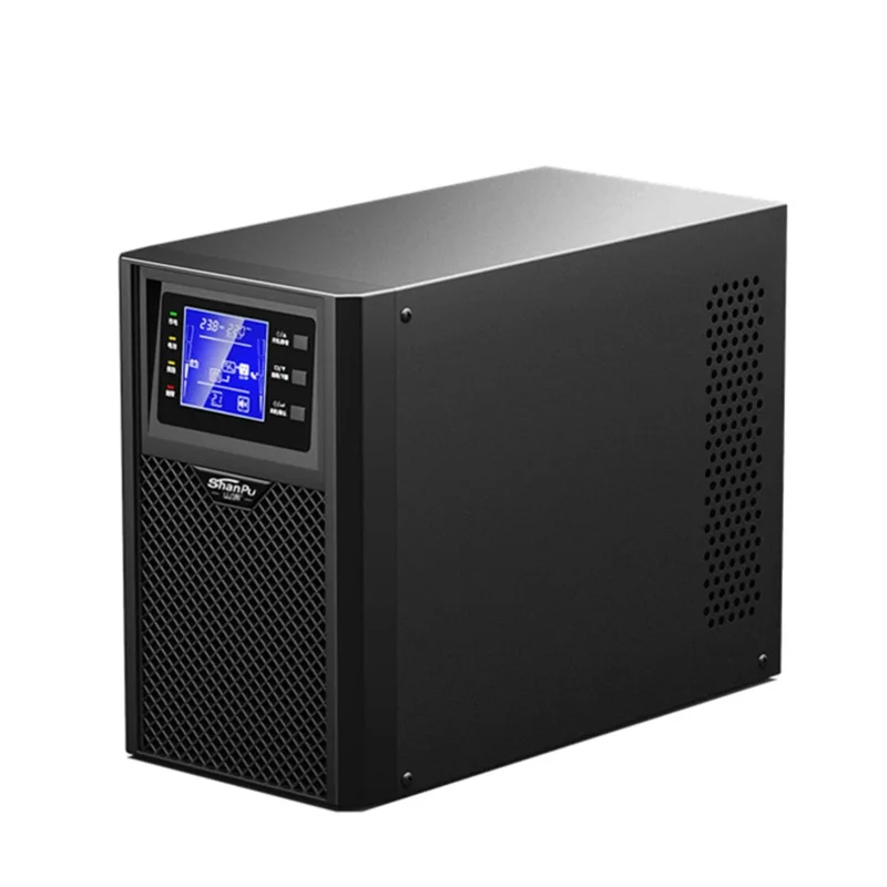 2000VA 1800W Shanpu UPS 순수 사인파 온라인 UPS 전원 공급 장치 UPS 2kva 입력 220V 및 출력 220v