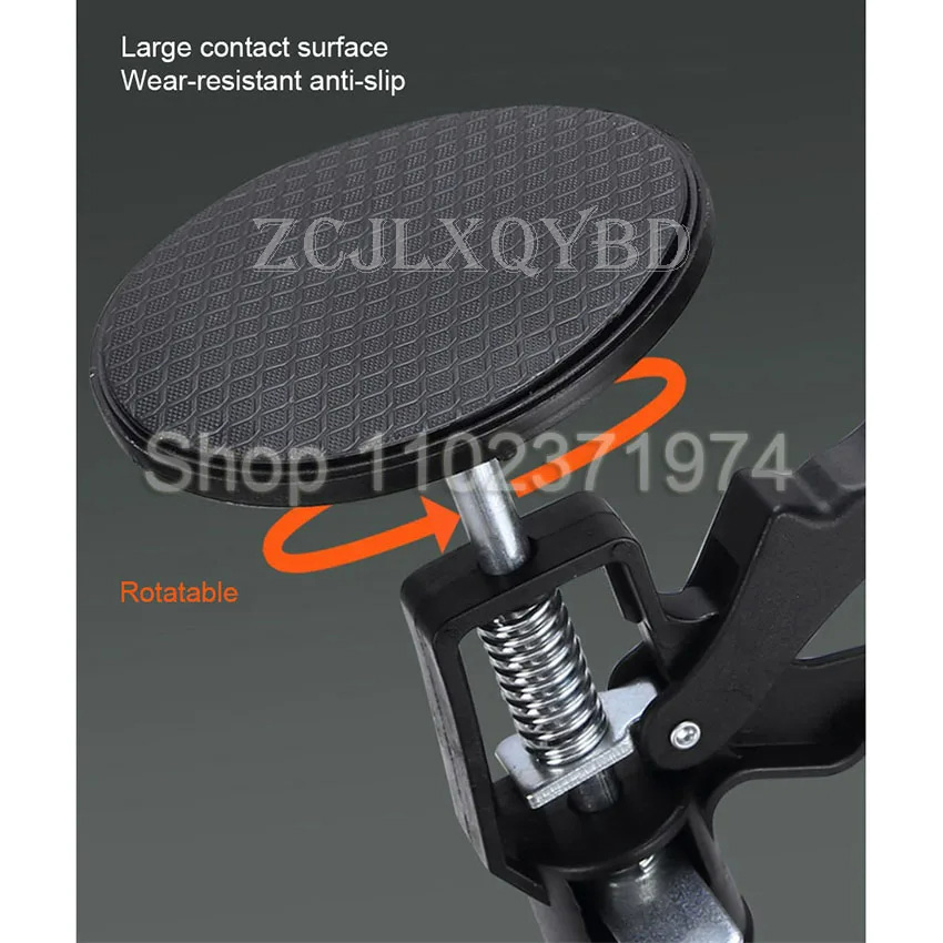 2 個 115-290 センチメートル省力伸縮ロッド鋼ハンドジャック乾式壁キャビネットボードリフティングサポートロッド高さ調節可能