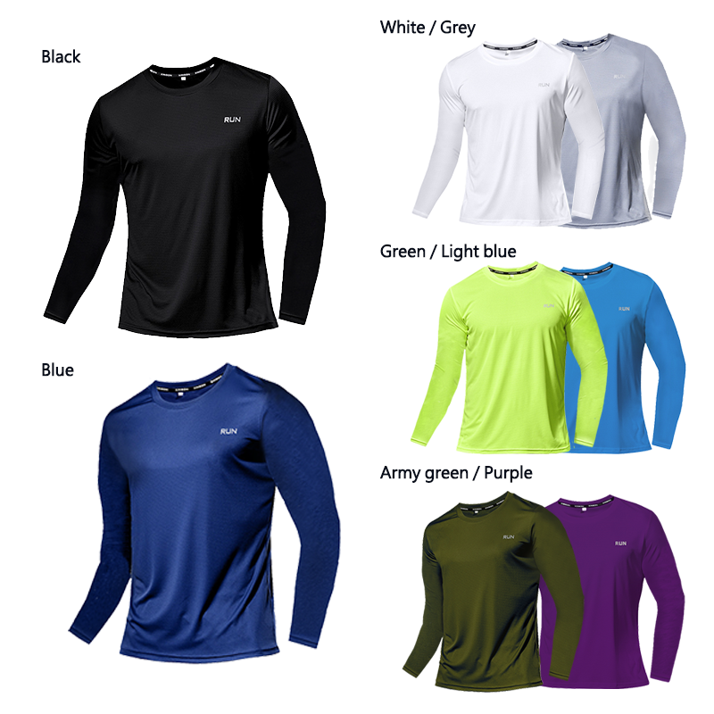 Camiseta de manga larga de seda helada para hombre, ropa exterior transpirable de secado rápido con aire acondicionado, protección solar para exteriores, para correr, verano, 2023