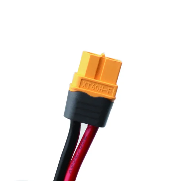 Encendedor de cigarrillos de coche con enchufe macho a XT60 hembra, Cable de carga de 12V y 24V, batería de almacenamiento portátil al aire libre, interfaz de modelo de aire