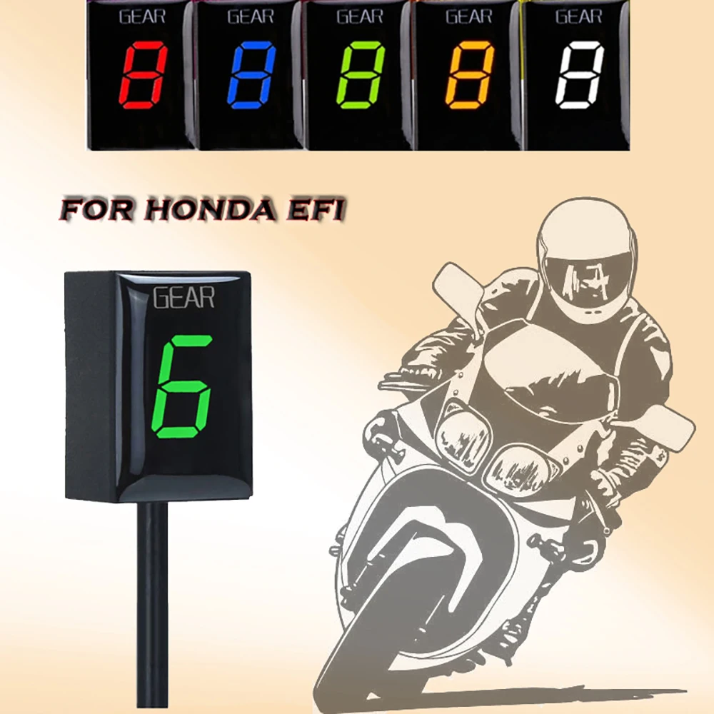 Dành cho Xe Honda CBR CB500X CB400SF CB650F CB1300 CBR600RR CB1000R Cb650r VFR800 CB400 ECU Cắm Núi Tốc độ Hiển Thị đèn báo