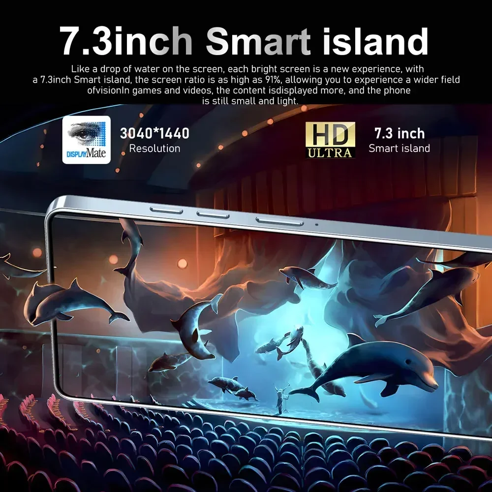 P70 ultra smartphone 7.3 polegadas versão global android14 telefone móvel original snapdragon 8 gen 3 telefone celular 5g duplo sim celulares