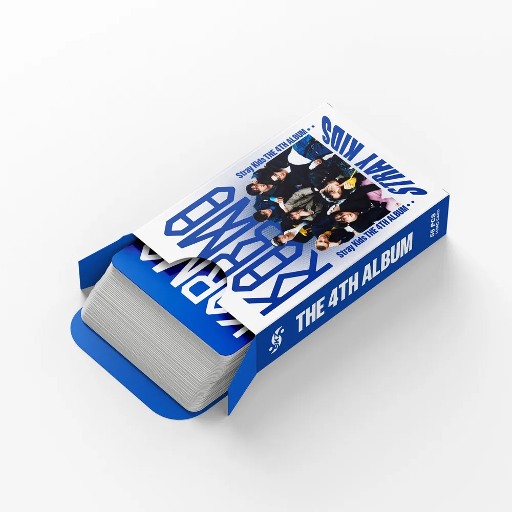 55pcs Straykids new album KARMA4th peripheral photo card skzoo album decoration commemorative lomo card