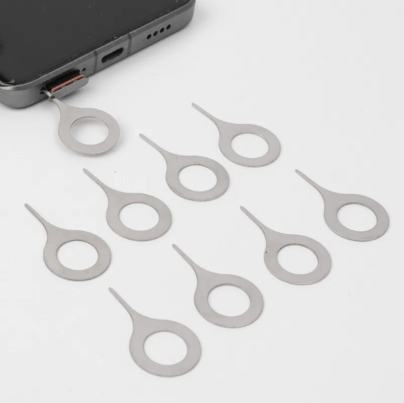 20-1 Stück Universal-SIM-Karten fach Entfernung Auswurf stift Schlüssel werkzeug für Apple Samsung Xiaomi Smartphone Edelstahl SIM-Karten fach Pin