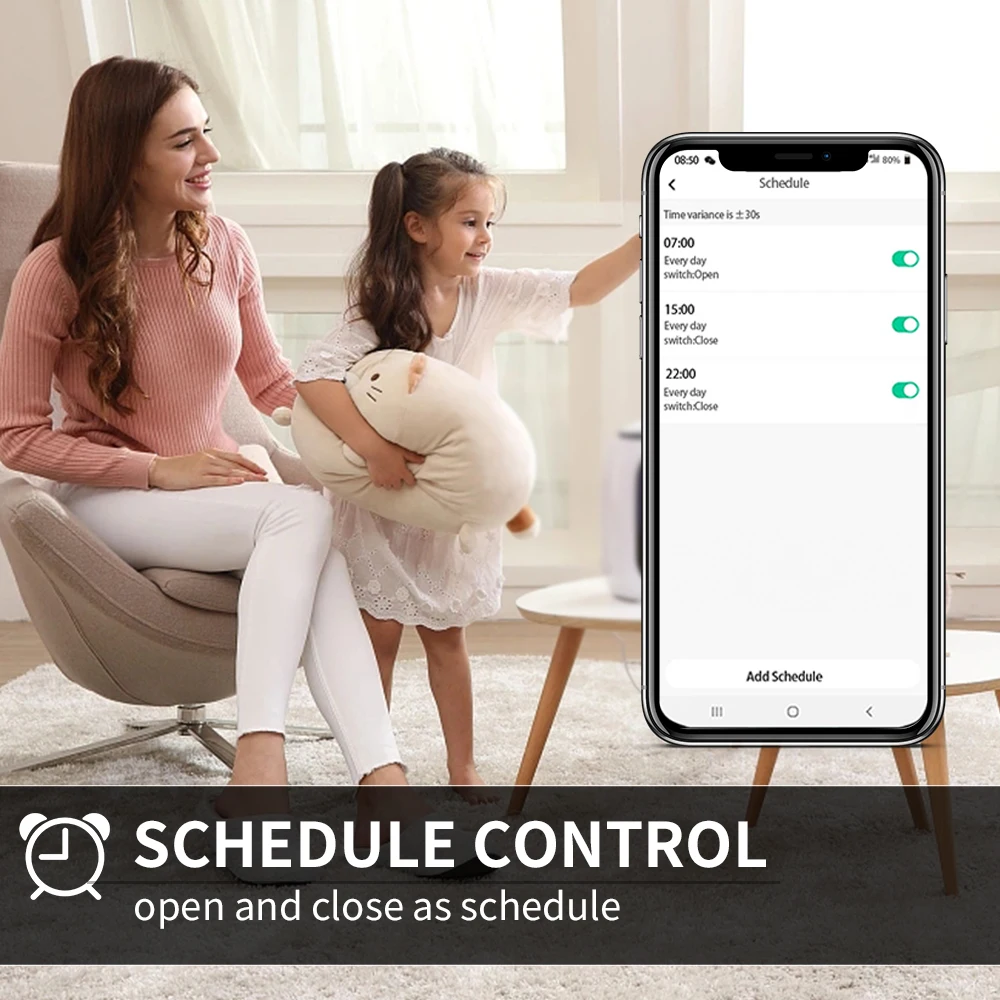 Motor de persiana de cortina eléctrica inteligente Tuya, Wifi/Zigbee, con aplicación remota RF, Control por voz para asistente de Google Alexa SmartThings