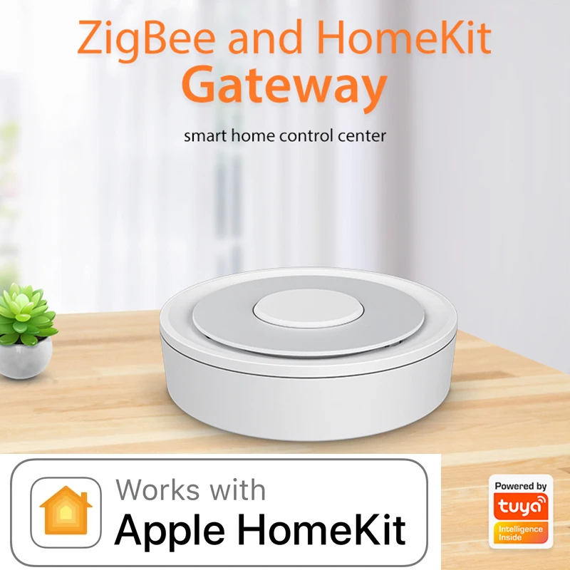 HomeKit ZigBee Gateway Hub Smart Home Bridge ZigBee APP-Fernbedienung funktioniert mit Apple HomeKit Alexa Google Home Tuya SmartLife