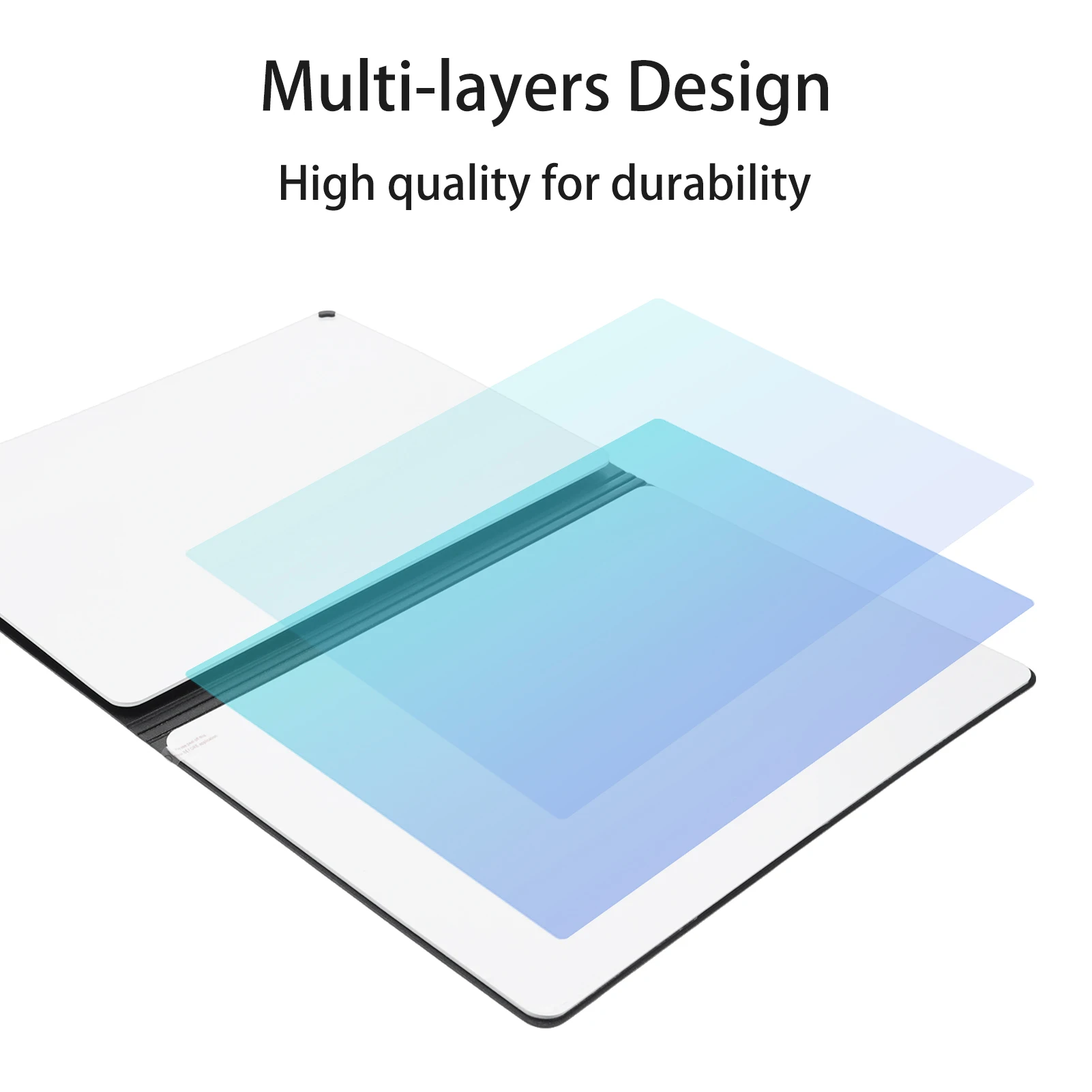 Double Sided Dry Erase Boards A5 Whiteboard Portable Writing Board with Marker & Foam Eraser For Students School Office Meeting