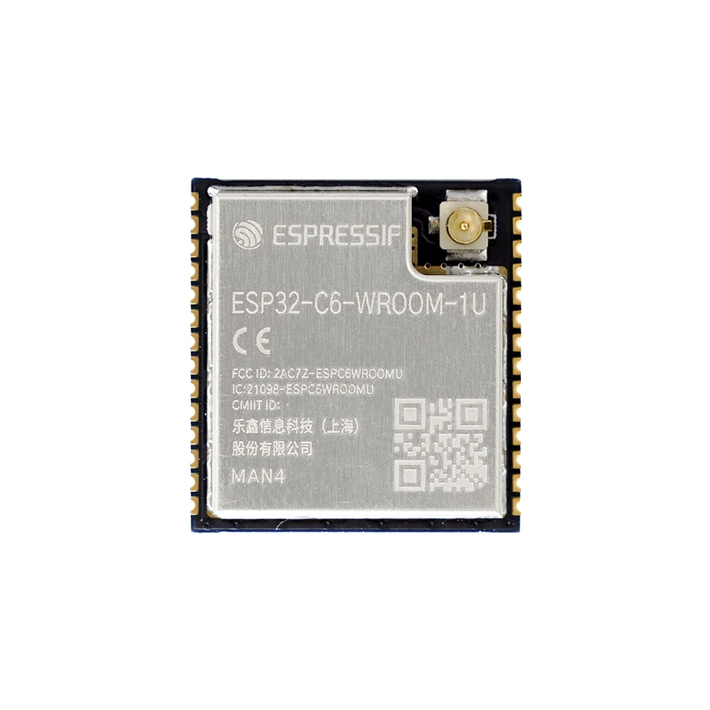 Espressif-Módulo de ESP32-C6-WROOM-1U 1U-N4 1U-N8, 4MB, 8MB, serie ESP32-C6, compatible con WiFi y Bluetooth BLE 5, ESP32 ESP