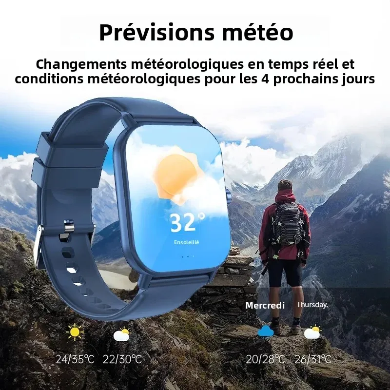 Montre de Sport pour enfants, écran HD, montre intelligente avec bracelet en Silicone, montre-bracelet électronique étanche, cadeau pour garçons et filles