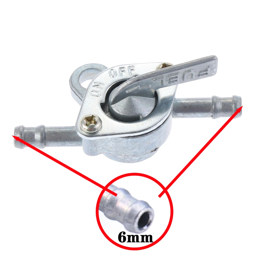 6Mm 1/4 "Nội Tuyến Bình Nhiên Liệu Tập Van Petcock On-Off Chuyển Đổi 50cc 70cc 90cc 100cc 110cc 125cc150ccPit Quad Bụi Bẩn Xe Đạp ATV