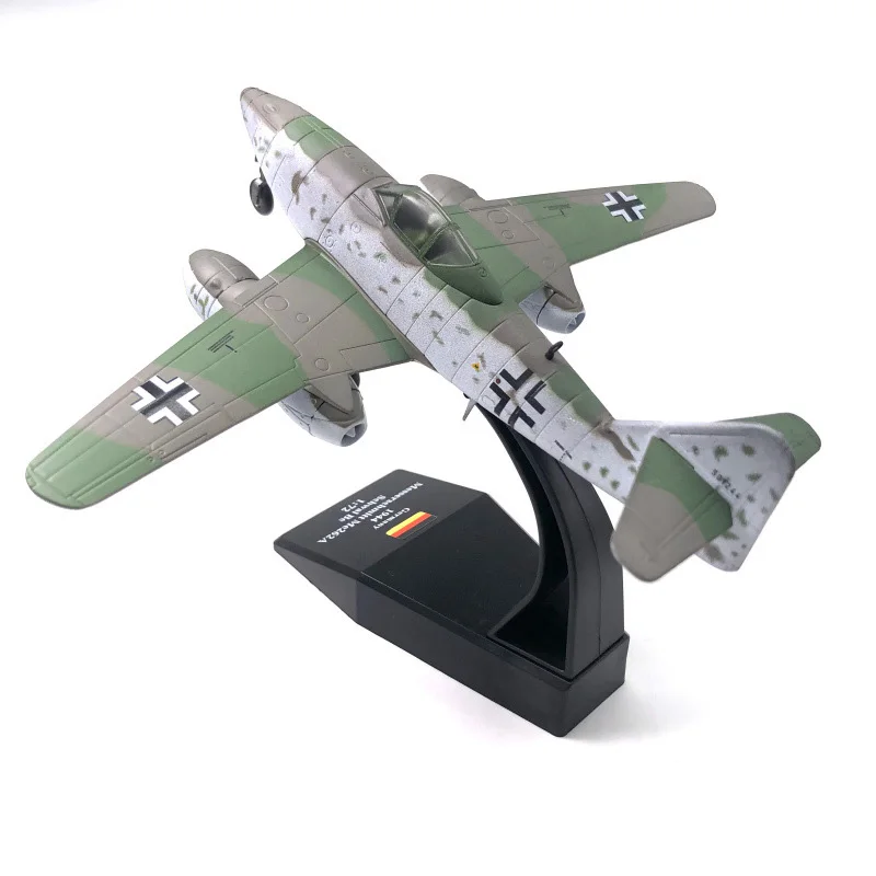ジェイソンチュチュ 1/72 スケールメッサーシュミット Me-262 戦闘機合金軍用機モデルダイキャストメタルモデル飛行機ドロップシッピング