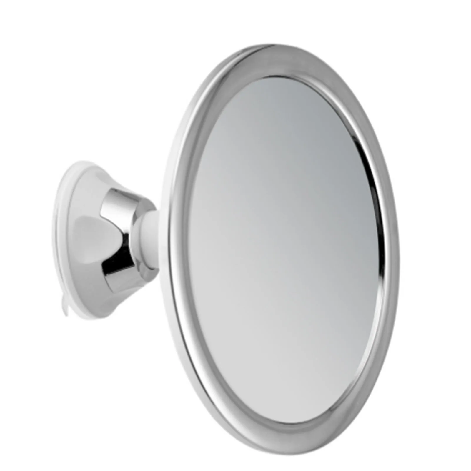Espejo de maquillaje sin niebla con soporte, ventosa, rotación de 360 grados, espejos redondos de afeitado para ducha, espejos de baño, sin niebla, nuevo