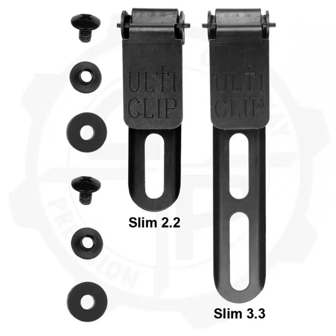 Clip de cadera Ulticlip cuchillo vaina abrazadera de cadera K vaina Kydex funda de pistola Clip de acero inoxidable Clip de cadera Ulticlip estilo General