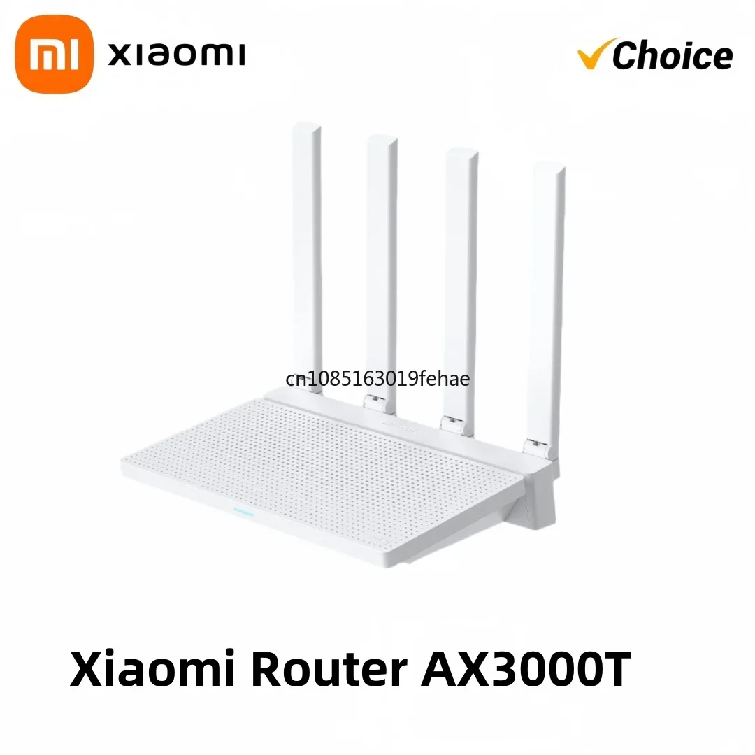 New Xiaomi Router AX3000T IPTV Mesh Networking Gigabit Ethernet Ports Gaming Accelerator Repeater Modem Signal Amplifier